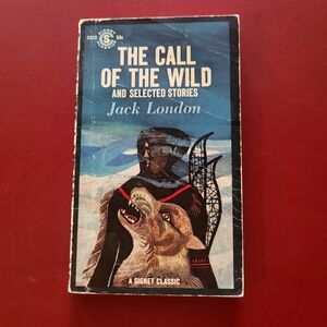 The Call of The Wild By Jack London Book 1960 Vintage Paperback PB Softcover SC